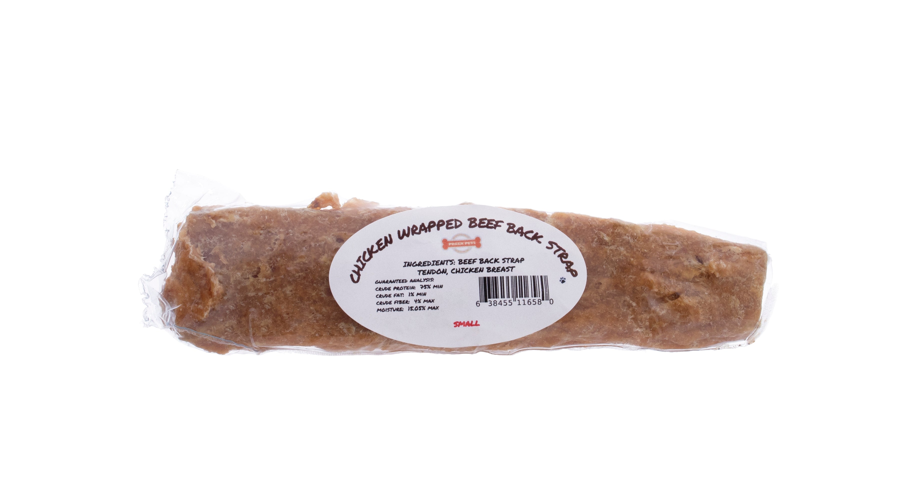Beef Backstrap Wrapped with Chicken Breast — all-natural dog treats made in the USA by Preen Pets (photo 2)