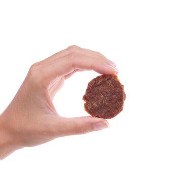 Chicken & Sweet Potato Burger — all-natural dog treats made in the USA by Preen Pets
