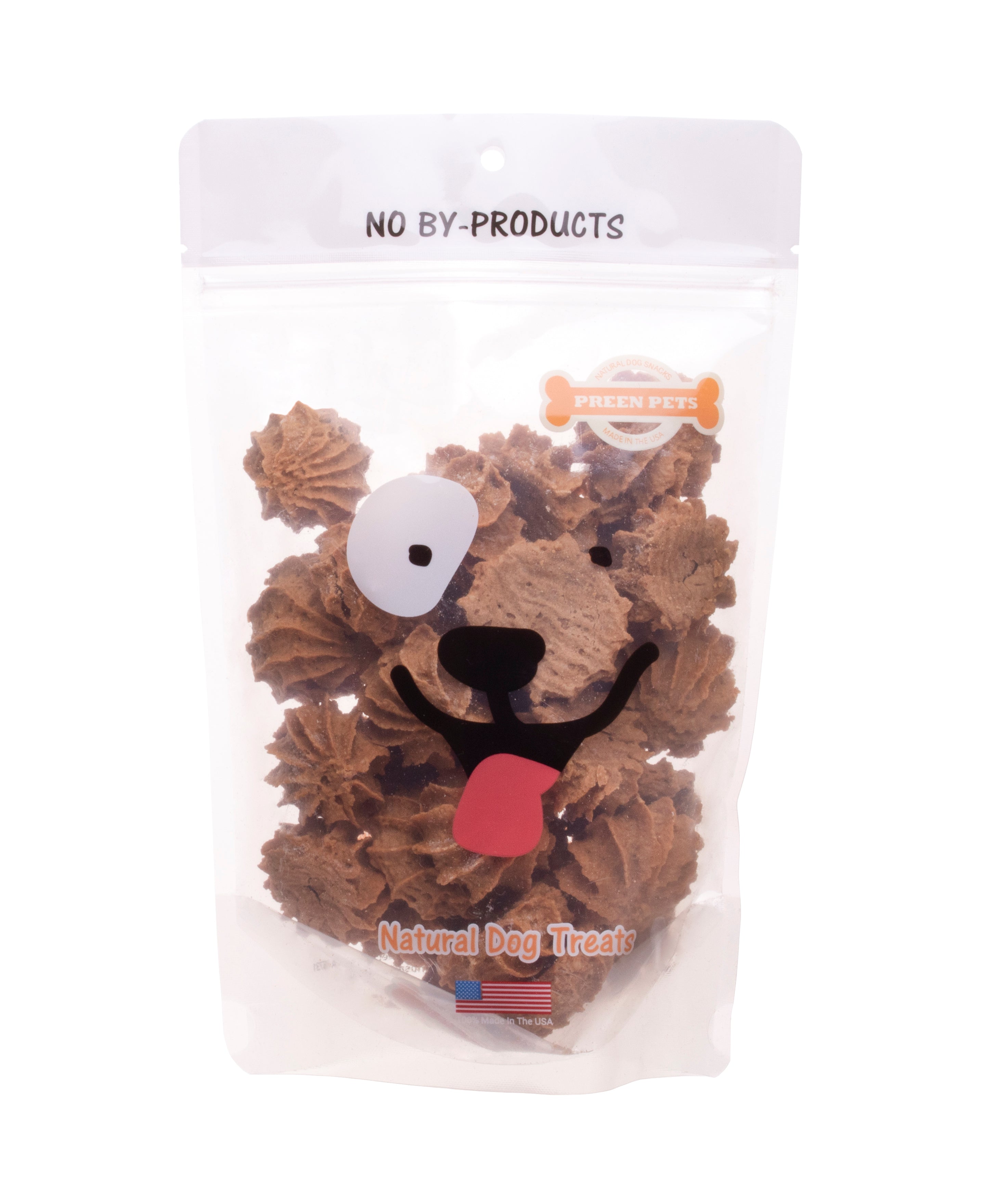 Organic Peanut Butter Cookies — all-natural dog treats made in the USA by Preen Pets (photo 2)