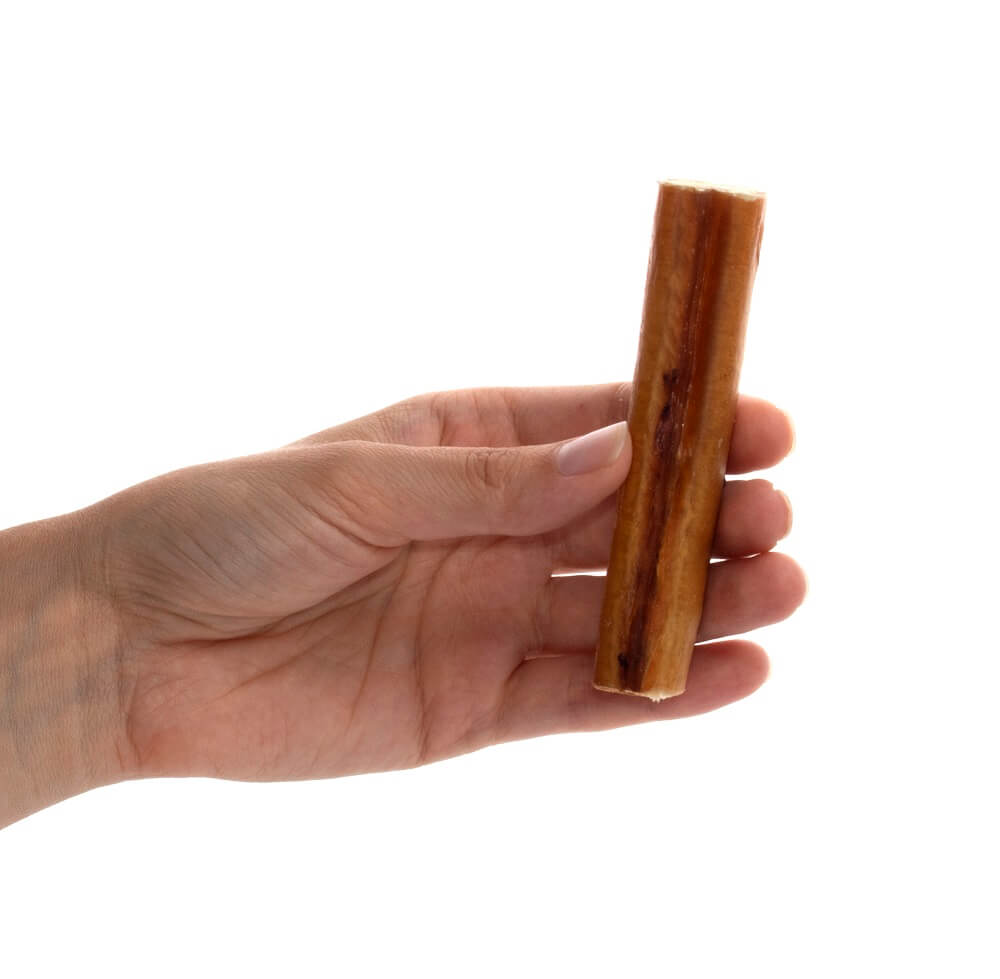 4-inch Jumbo Bully Sticks — all-natural dog treats made in the USA by Preen Pets