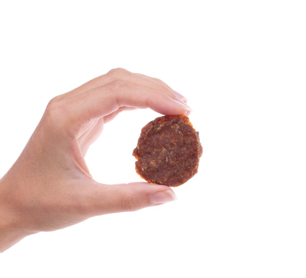 Chicken Burger with Chicken Liver — all-natural dog treats made in the USA by Preen Pets