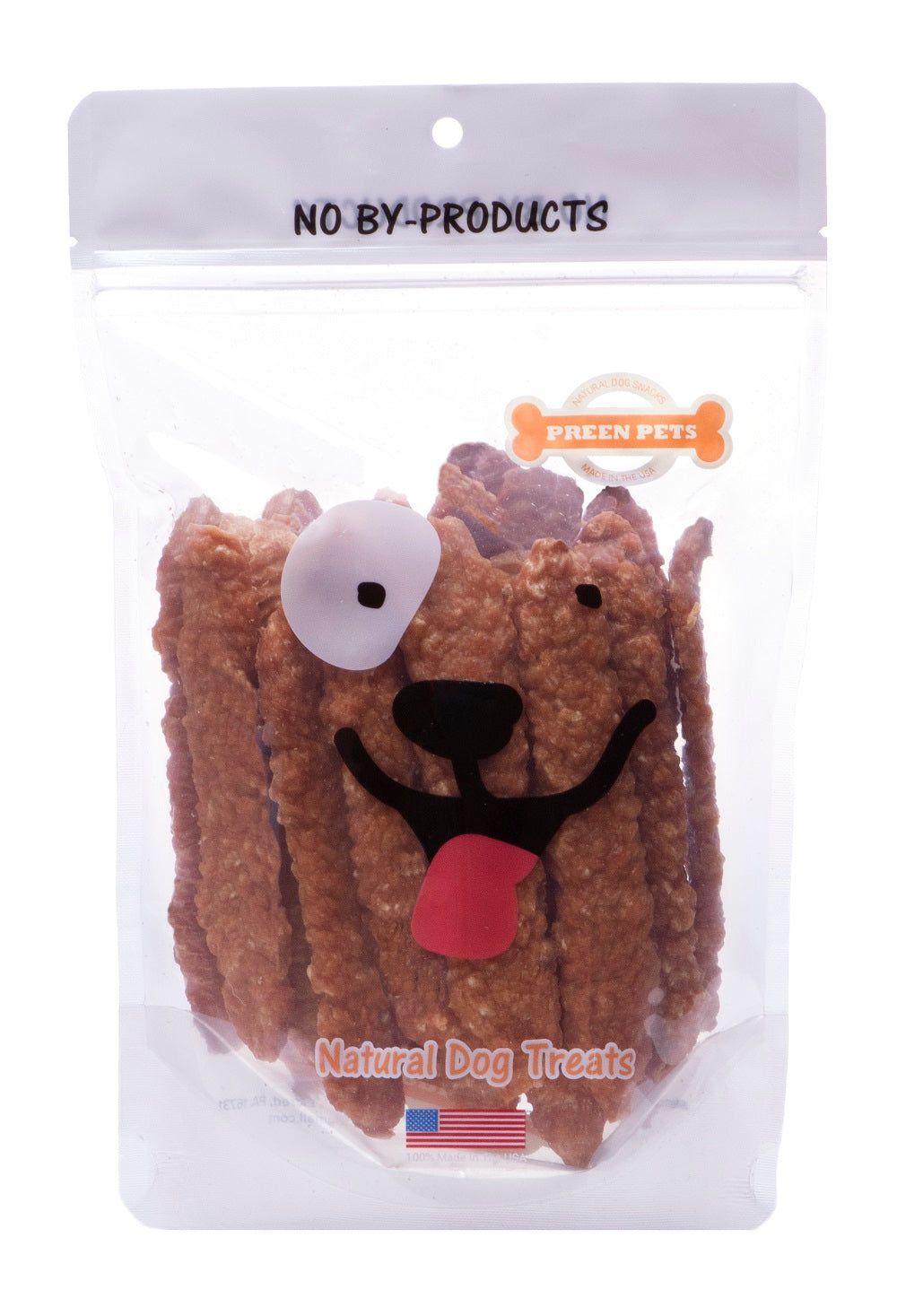 Chicken Breast Strips — all-natural dog treats made in the USA by Preen Pets (photo 2)