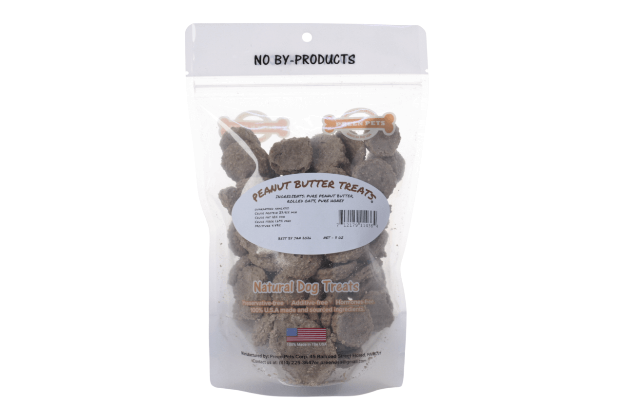 Organic Peanut Butter treats — Preen Pets, made in the USA (photo 2)