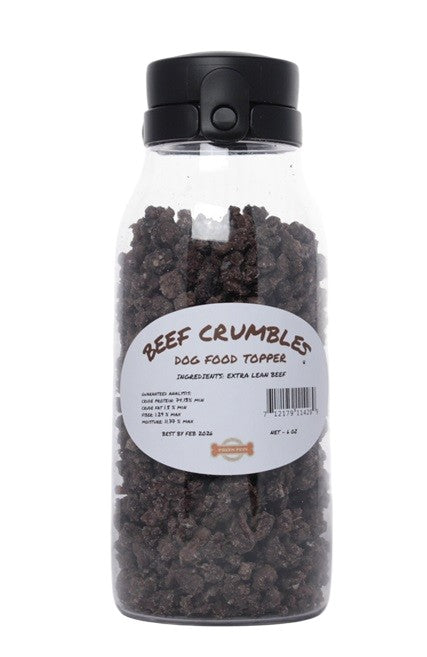 Beef Crumbles - Food Topper — all-natural dog treats made in the USA by Preen Pets (photo 2)