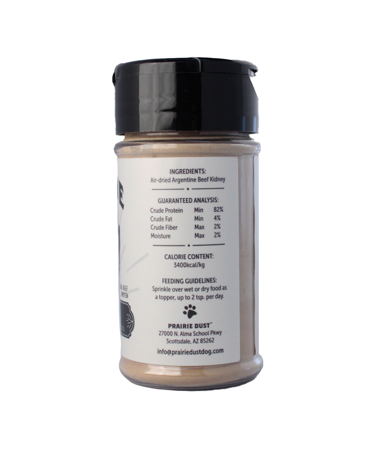 Prairie Dust© Beef Kidney Food Topper — all-natural dog treats made in the USA by Preen Pets (photo 2)