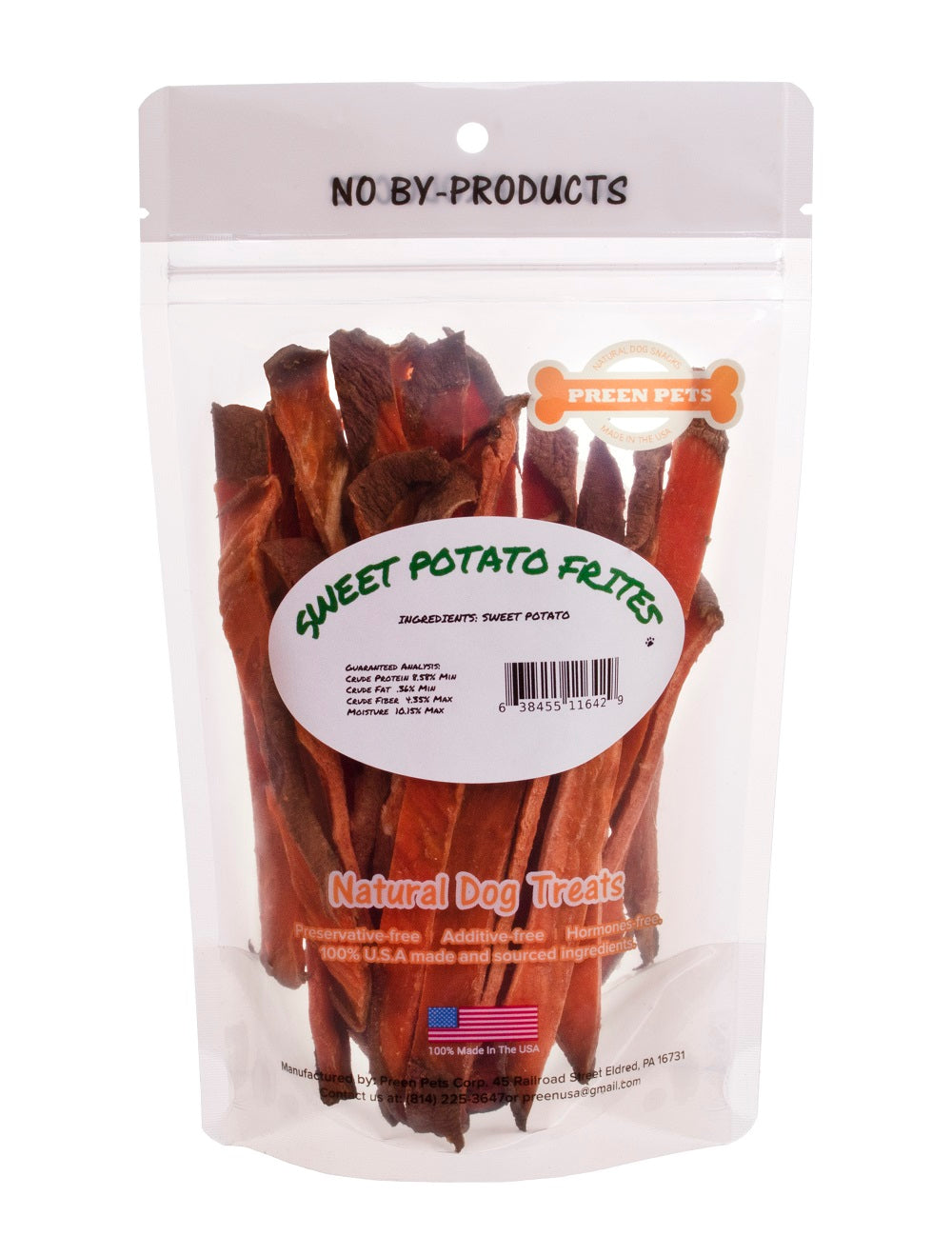 Oven Baked Sweet Potato Frites — all-natural dog treats made in the USA by Preen Pets (photo 3)