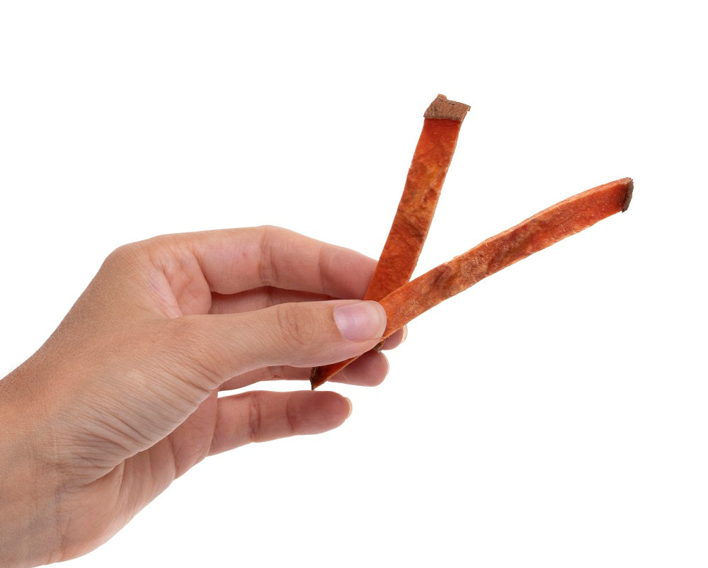 Oven Baked Sweet Potato Frites — all-natural dog treats made in the USA by Preen Pets