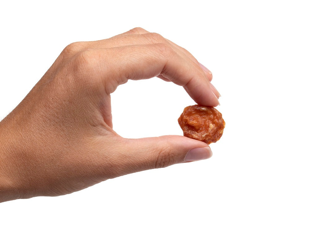Turkey Jerky Bites — all-natural dog treats made in the USA by Preen Pets