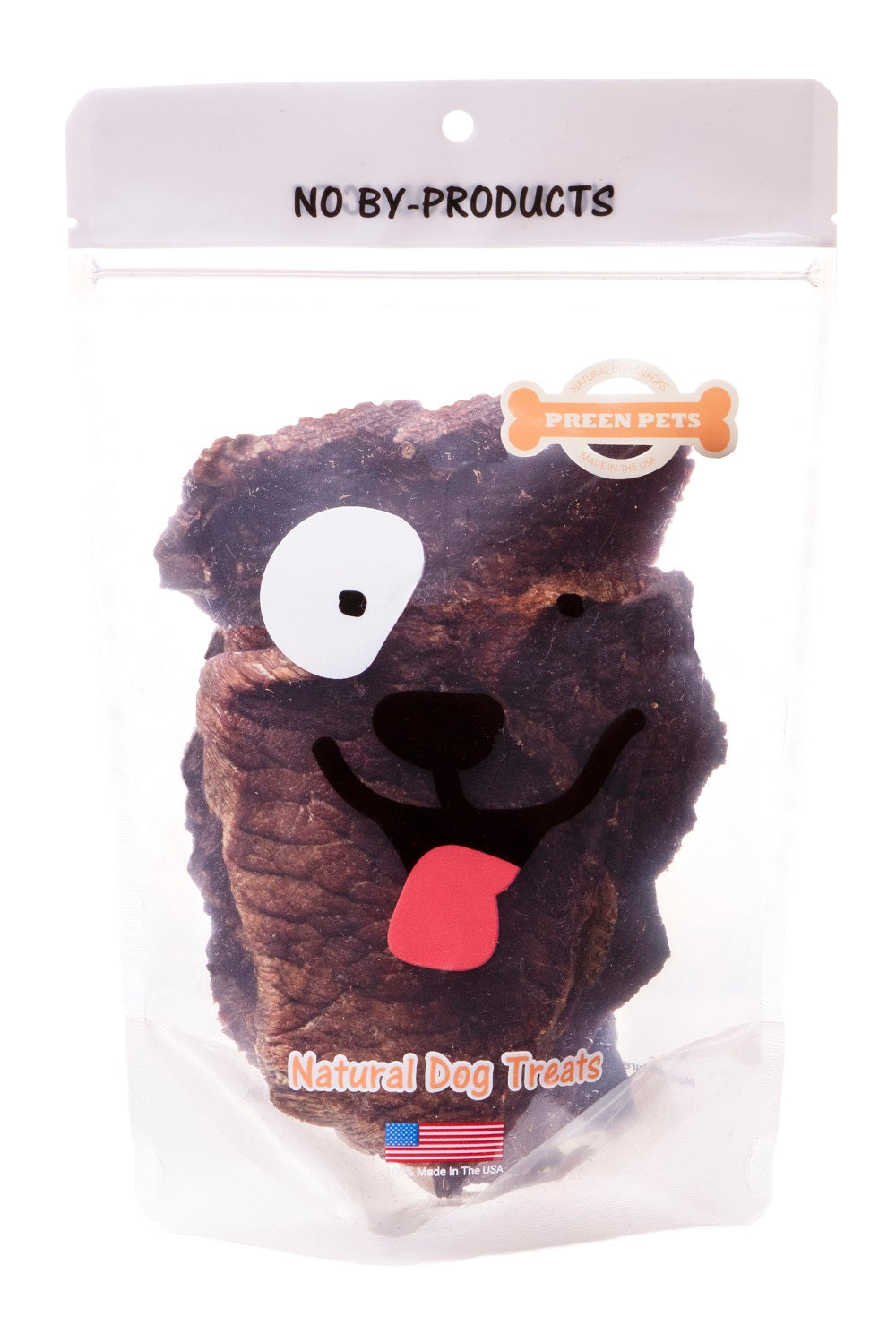 Beef Jerky Dog Treats – 100% USA Extra Lean Sirloin Beef — Preen Pets, made in the USA (photo 2)
