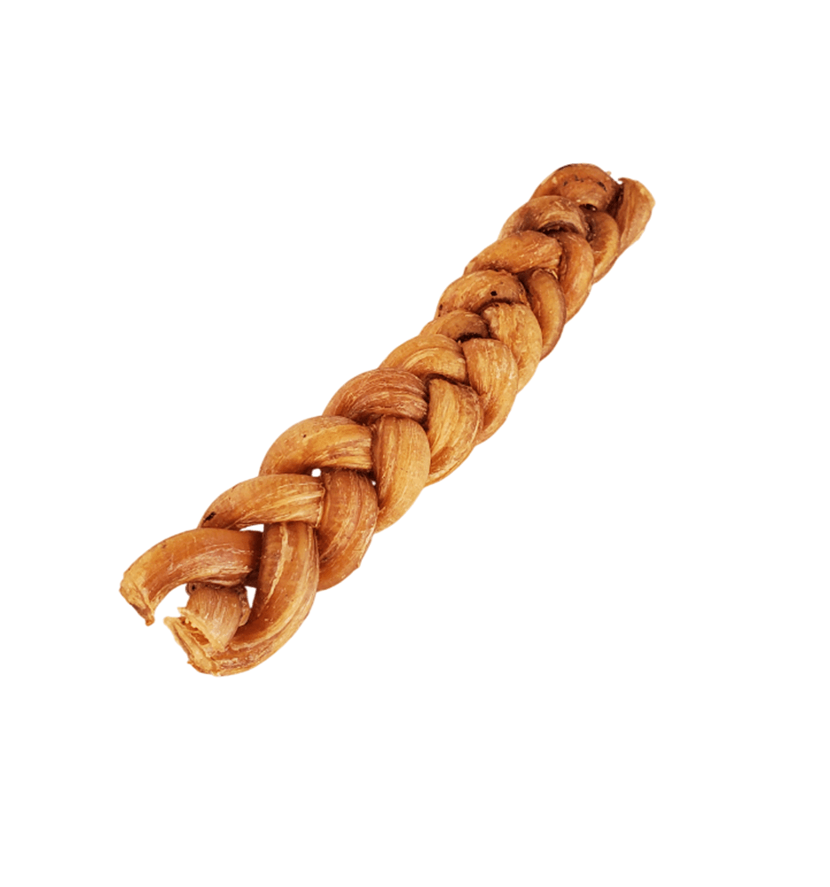 Braided Lamb Pizzle — all-natural dog treats made in the USA by Preen Pets