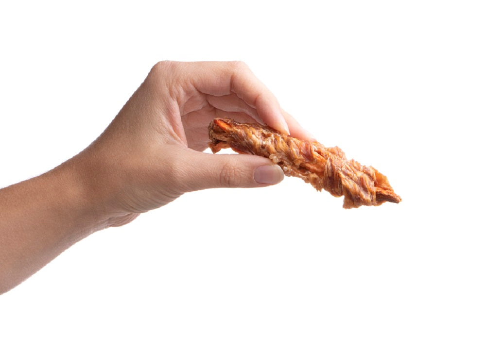 Chicken & Sweet Potato Twists — all-natural dog treats made in the USA by Preen Pets