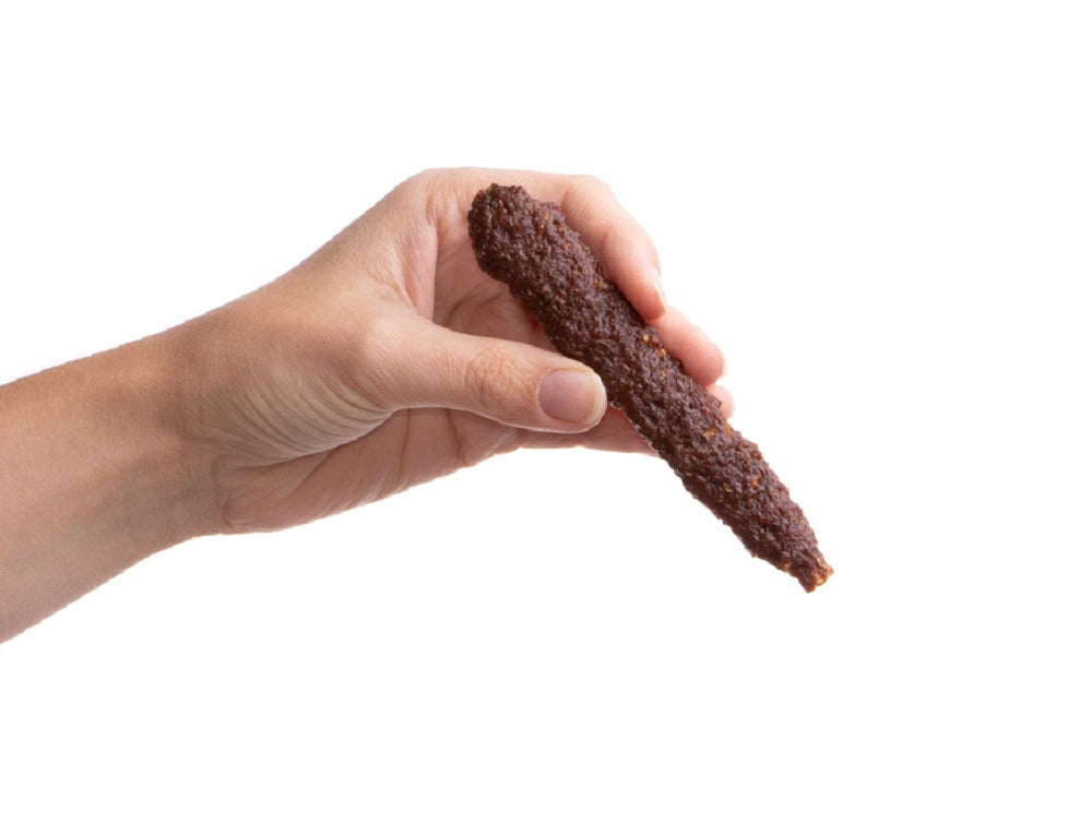 Peanut Butter Squash Banana Strips — all-natural dog treats made in the USA by Preen Pets