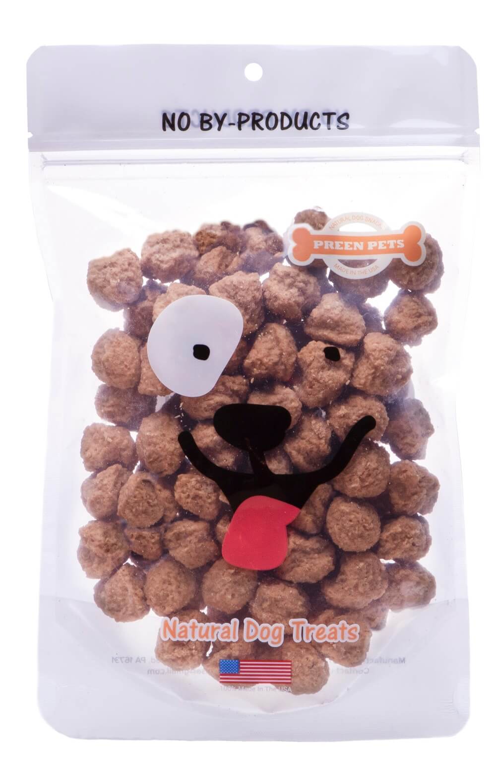 Organic Carrot Oat Bites — all-natural dog treats made in the USA by Preen Pets (photo 2)