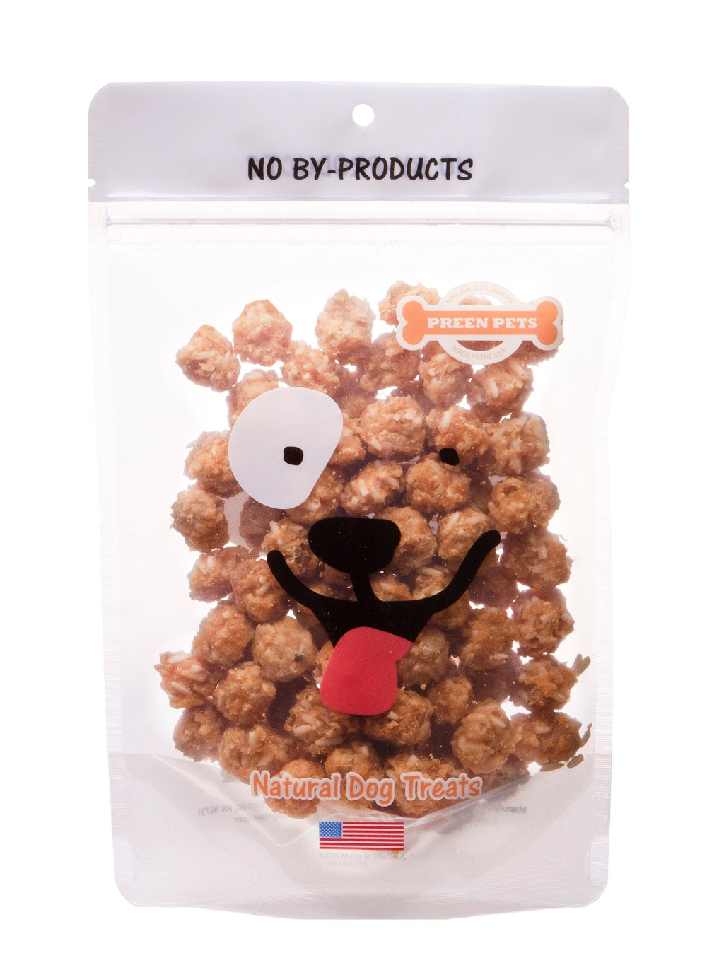 Pork Meatballs — all-natural dog treats made in the USA by Preen Pets (photo 2)
