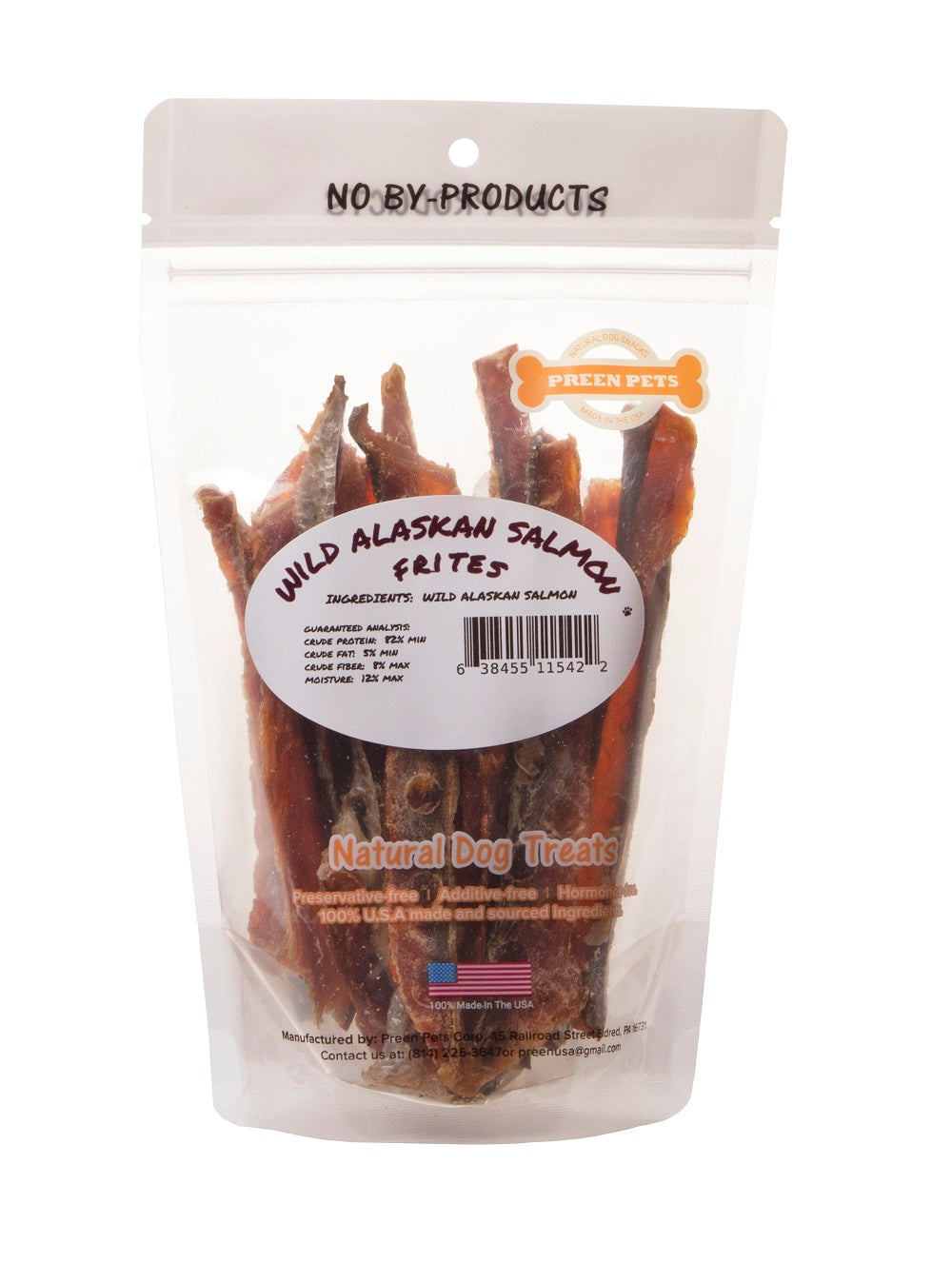 Wild Alaskan Salmon Frites — all-natural dog treats made in the USA by Preen Pets (photo 3)