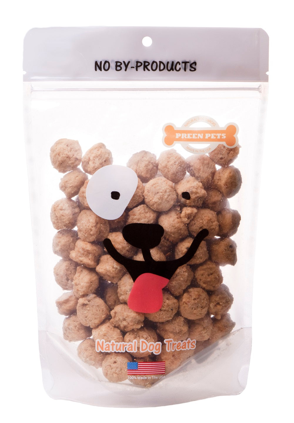 Wild Alaskan Salmon Meatballs — all-natural dog treats made in the USA by Preen Pets (photo 2)
