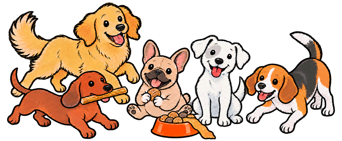 Cartoon dogs